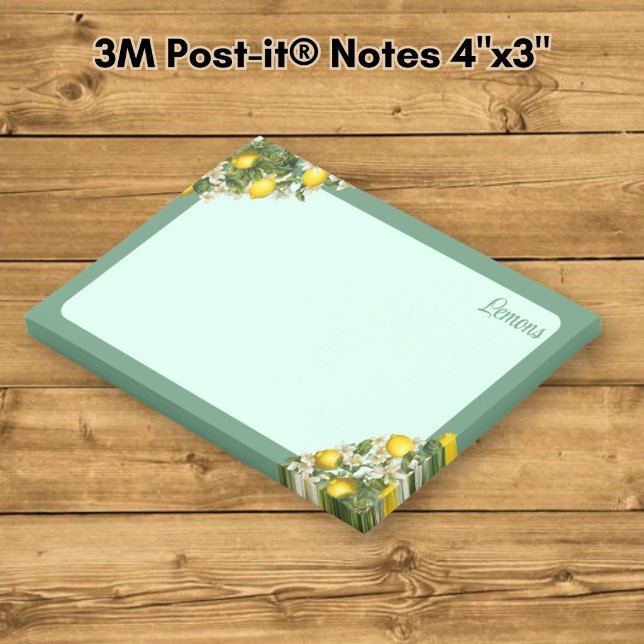 Notas Post-it® Limones (Subido por el creador)