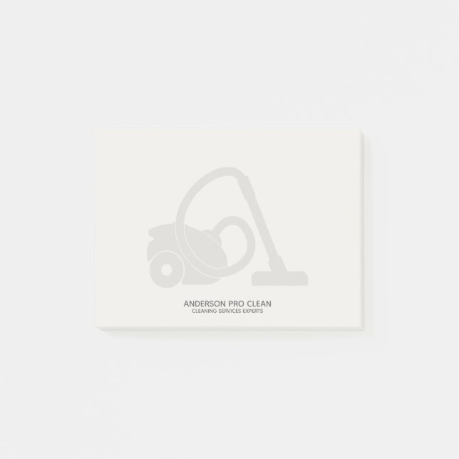 Notas Post-it® Limpieza de Home & Office Pro (Anverso)