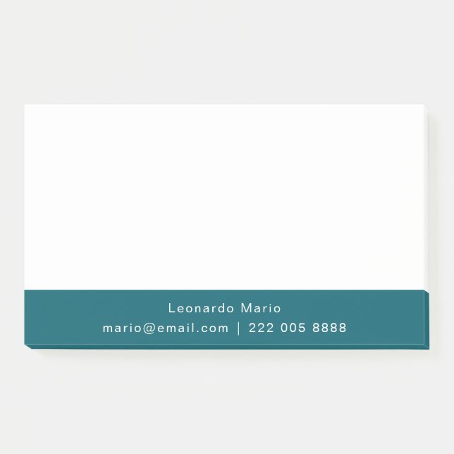 Notas Post-it® Limpieza Profesional Simple (Anverso)