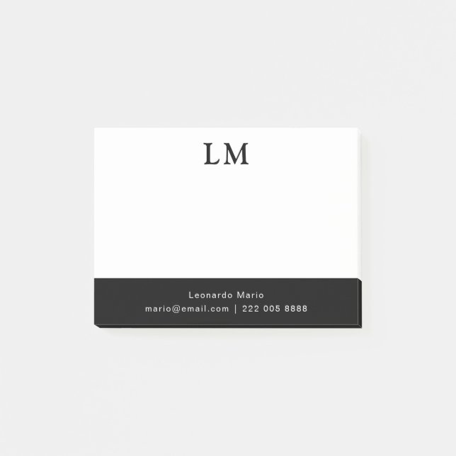 Notas Post-it® Limpieza Profesional Simple (Anverso)