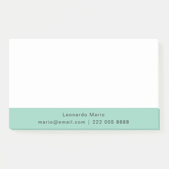 Notas Post-it® Limpieza Profesional Simple (Anverso)