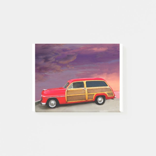 Notas Post-it® LIN55 Woody.tif rojo (Anverso)