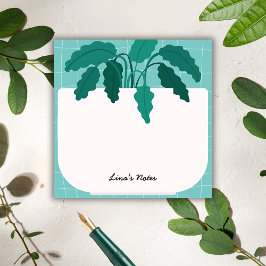 Notas Post-it® Lina’s Notes – Botanical Plant Pot Sticky Notes