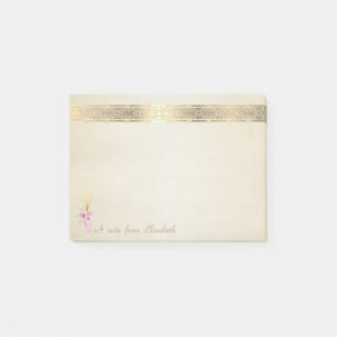 Notas Post-it® Lindo Hermoso Elegante y con Estilo,Encaje,Torta
