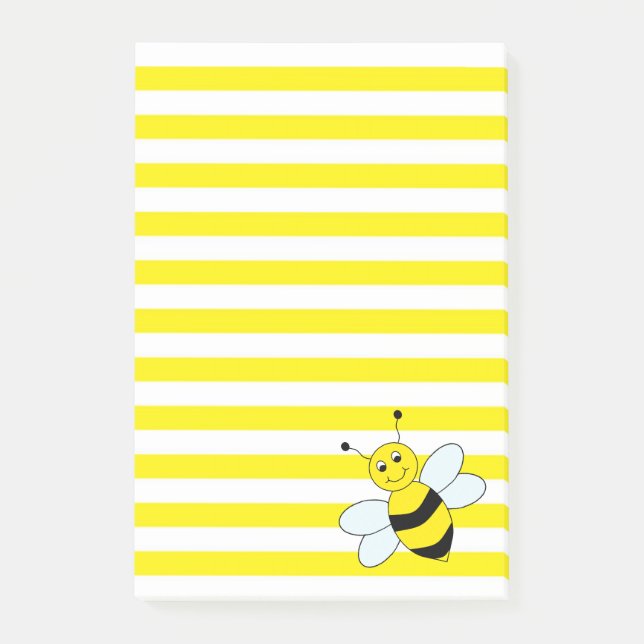 Notas Post-it® Lindo manosee la abeja (Anverso)
