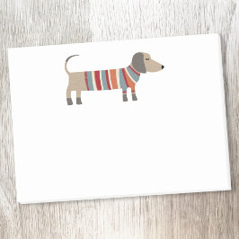 Notas Post-it® Lindo perro salchicha Dachshund