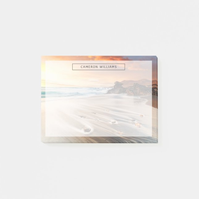 Notas Post-it® Línea costera | Islas Canarias, España (Anverso)