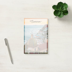 Notas Post-it® Línea costera Positano, Costa Amalfitana, Italia