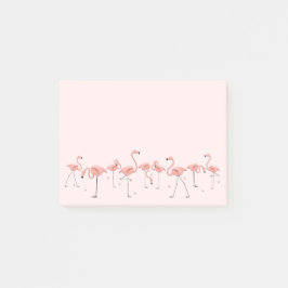 Notas Post-it® Línea rosa Flamingos