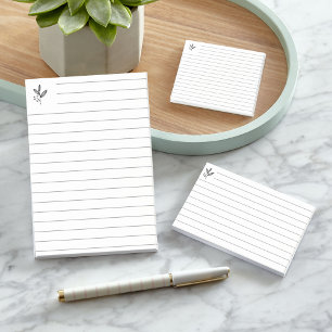 Notas Post-it® Línea rota con símbolo de logotipo