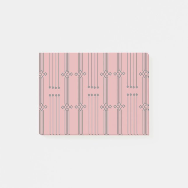 Notas Post-it® Líneas Art Deco (Anverso)