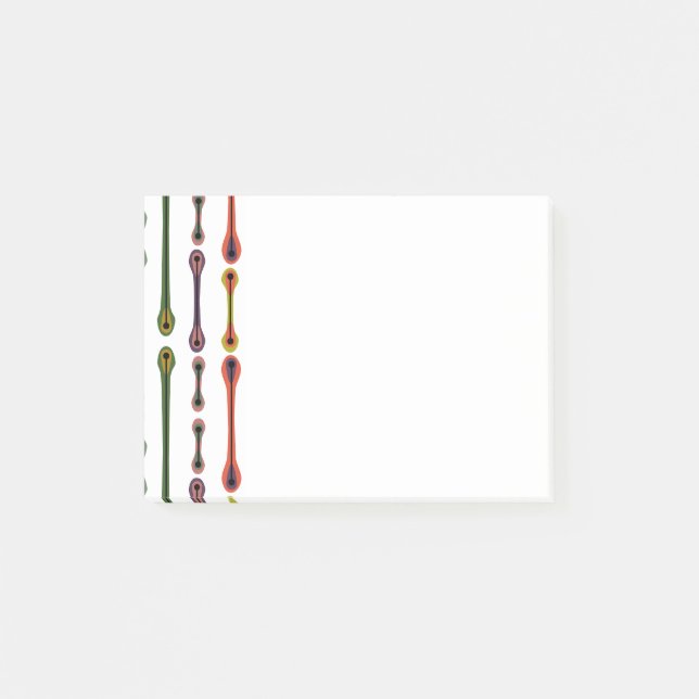 Notas Post-it® Líneas Atómicas (Anverso)