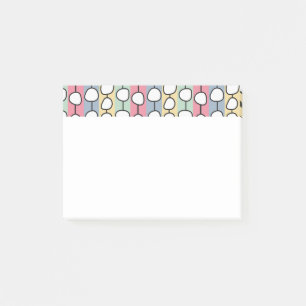 Notas Post-it® Líneas coloreadas de Pastel MCM