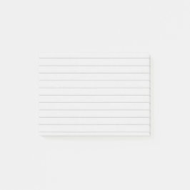 Notas Post-it® Líneas grises