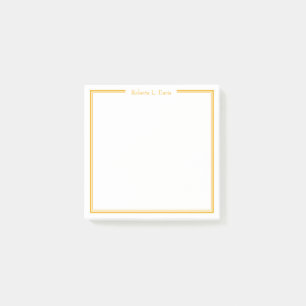 Notas Post-it® Líneas sencillas y sofisticadas personalizadas
