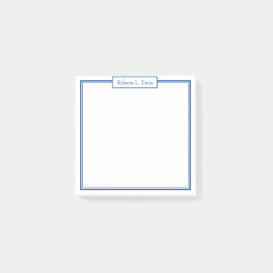 Notas Post-it® Líneas sencillas y sofisticadas personalizadas