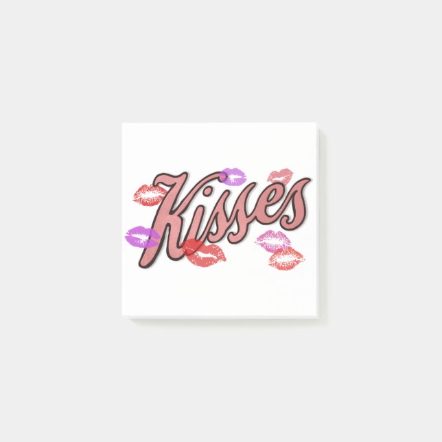 NOTAS POST-IT® LIP KISSES (Anverso)
