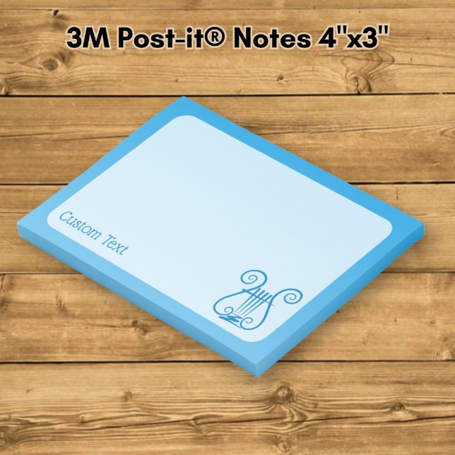 Notas Post-it® Lira Azul (Subido por el creador)