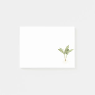 Notas Post-it® Lirio de los valles (majalis del Convallaria) por