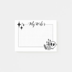 Notas Post-it® Lista de Brujería por hacer