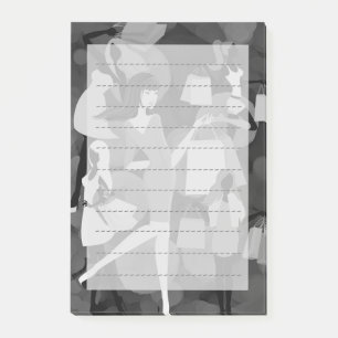 Notas Post-it® Lista de compras de moda elegante