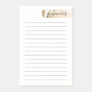 Notas Post-it® Lista de idioma español a hacer