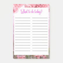 LISTA DE QUÉ HACER: