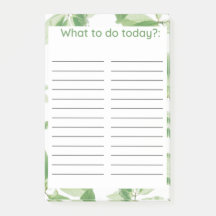 LISTA DE QUÉ HACER: