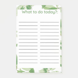 NOTAS POST-IT® LISTA DE QUÉ HACER: