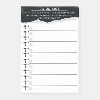 Notas Post-it® Lista de tareas para Spoonie