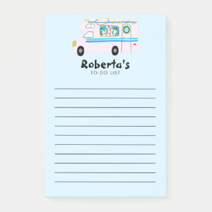 Notas Post-it® Lista de tareas pendientes de compra de RV de Camp