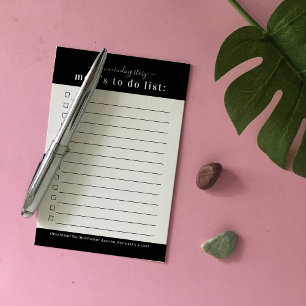 Notas Post-it® Lista de tareas pendientes de mamá divertida Lis