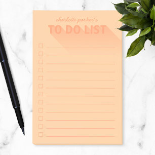 Notas Post-it® Lista de tareas pendientes de tipografía moderna n