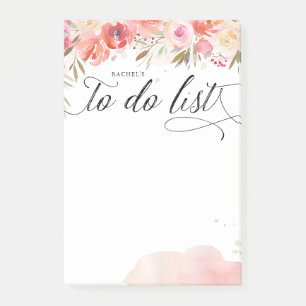 Notas Post-it® Lista de tareas pendientes en línea personalizada 
