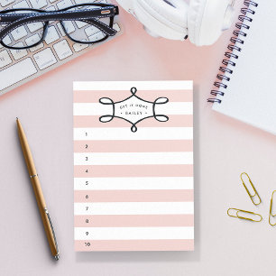 Notas Post-it® Lista de tareas pendientes personalizadas de banda