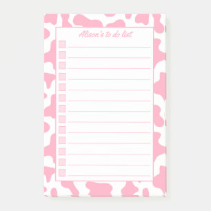 Notas Post-it® Lista de tareas personalizadas de impresión de vac