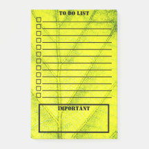 Lista de tareas útiles| Hojas verdes vibrantes| Fo