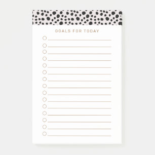 Notas Post-it® Lista diaria de tareas pendientes, Lista de priori
