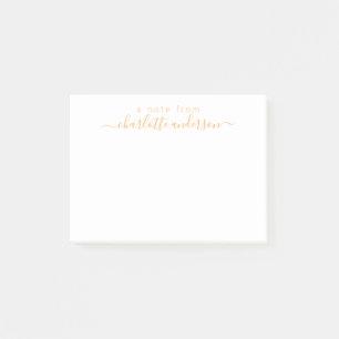 Notas Post-it® Listas de nombres personalizados Recordatorios Reg