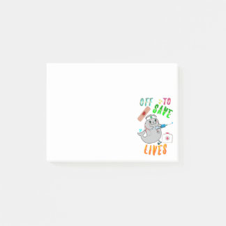 Notas Post-it® Listos para salvar vidas