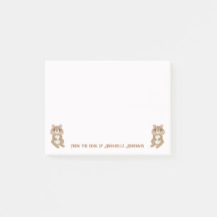 Notas Post-it® Little Critters Hamsters