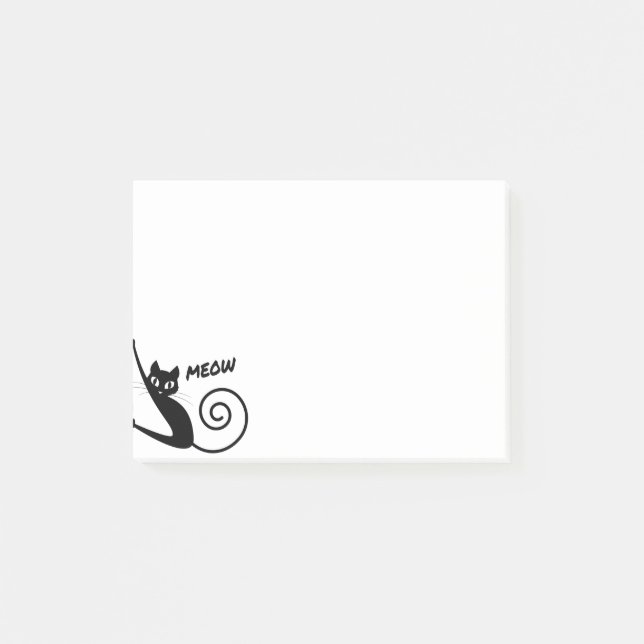 Notas Post-it® Little Meow cat like you (Anverso)