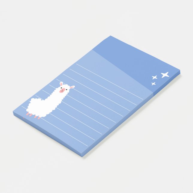 Notas Post-it® Llama (En perspectiva)