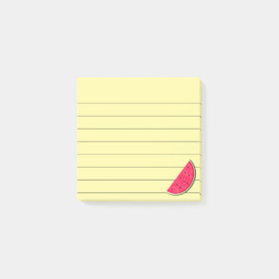 Notas Post-it® Llenado de dibujo de la sandía dulce 3x3