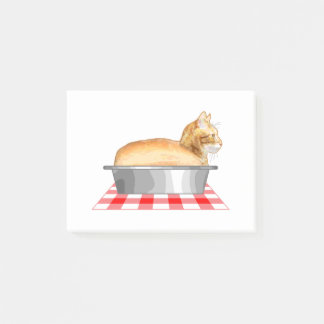Notas Post-it® Loaf of Cat Pan