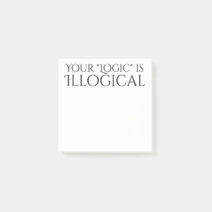 Notas Post-it® Lógica ilógica