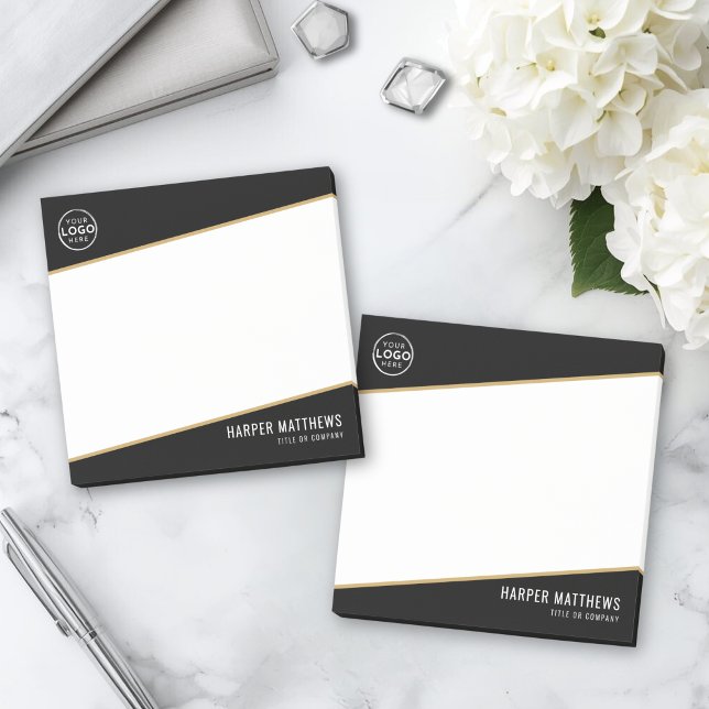 Notas Post-it® Logotipo Comercial Profesional (Professional Business Logo Post-it Notes )