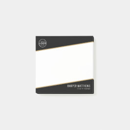 Notas Post-it® Logotipo Comercial Profesional