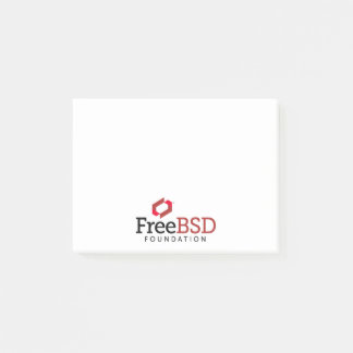 Notas Post-it® Logotipo de la fundación de FreeBSD