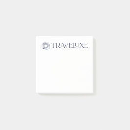 Notas Post-it® Logotipo de Traveluxe